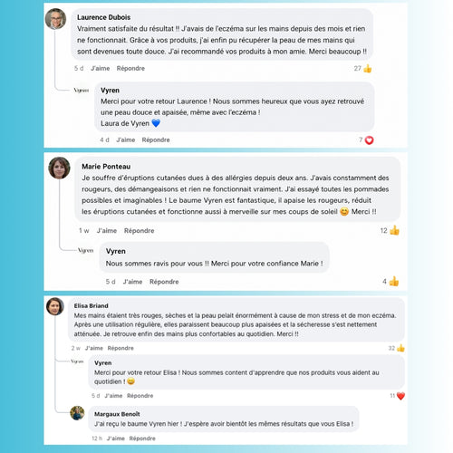 Vyren - Baume Réparateur Eczéma & Psoriasis